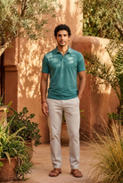 SEVILLE POLO TEAL - editorial